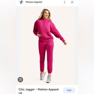 Peloton sweatsuit